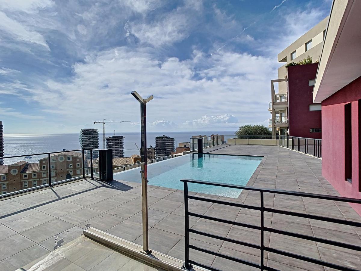 Great Studio With A Sea View And Parking In 400 Meters From Monaco Beausoleil Exterior foto